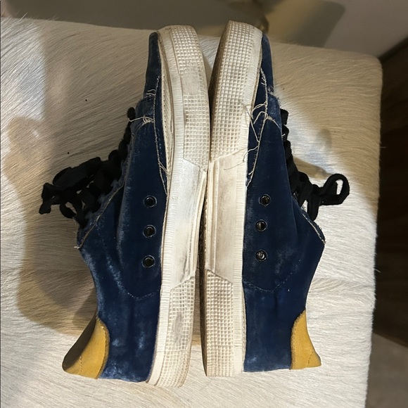 Golden Goose “May” blue velvet! So cute - Picture 5 of 7